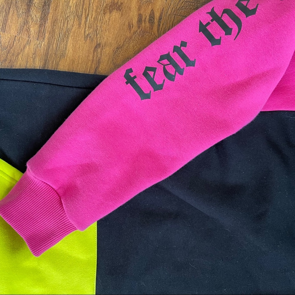 Retro Vibes Color Block Hoodie - image 8